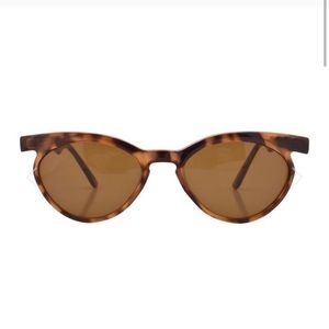Small Brown Cat Eye Sunglasses Petite Adult Face